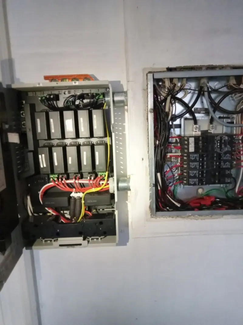 Electrical panel upgrade completed for Electrical Inspection in Franklin Town